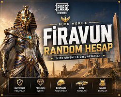 FİRAVUN PUBG Mobile Random Hesap