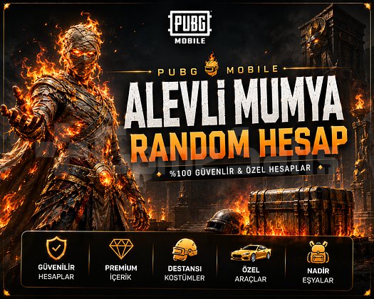 ALEVLİ MUMYA PUBG Mobile Random Hesap
