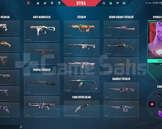 Lol ve valorant hesabı güzel çıtır hesap