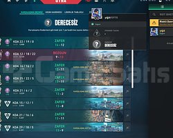 Ascendant 1 fresh hesap şuan unranked 1 maç lazım