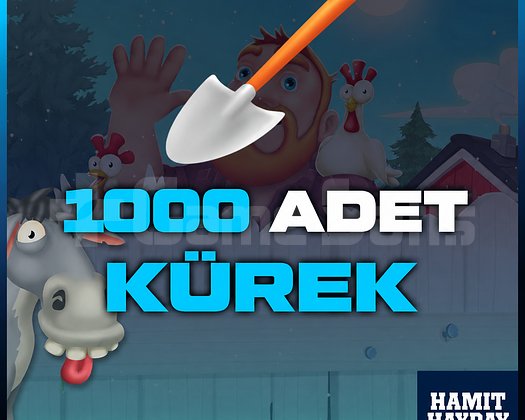 1000 ADET KÜREK