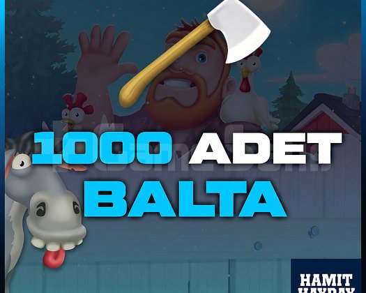 1000 ADET BALTA