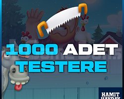 1000 ADET TESTERE
