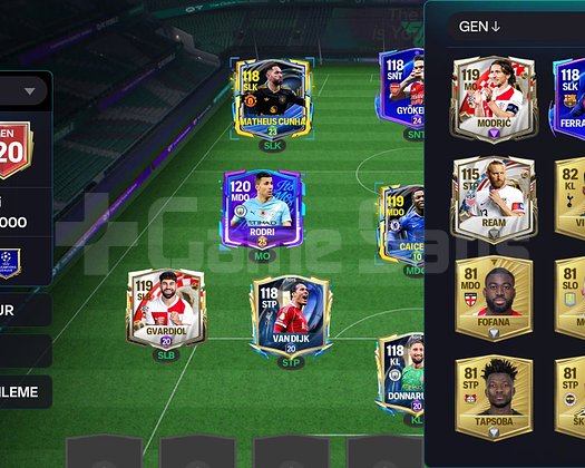 120 GEN 117 BALE CUNHA FC MOBİL