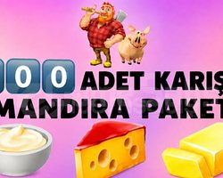 300 adet mandıra