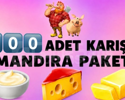 300 adet mandıra