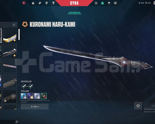 Valorant Yeni Kuronami Setli Dolu Hesap