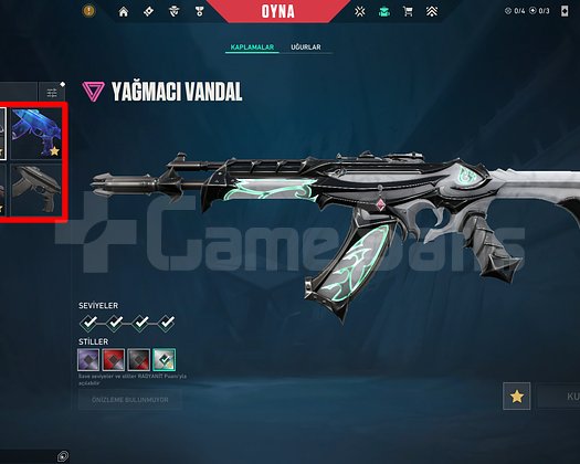 213 SEVİYE + ASİL KARAMBİT + 4 VANDAL + YAĞMACI!