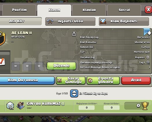 156SV + 10SV CLAN ANLIK DEVİR
