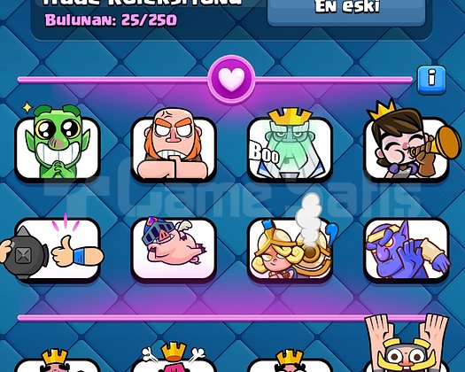 Clash Royale 6800 Kupa + Ücretsiz isim değişikliği
