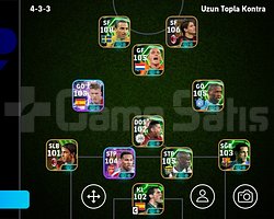Pes hesabı 3250+ takım gücü
