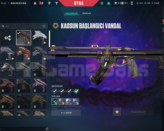 TR/EU Kuronomi + Kaos vandal / 34 skin