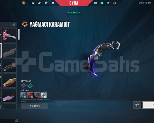 +40K ENV. YAĞMACI SET KELEBEK KARAMBİTLOL 292 SKİN