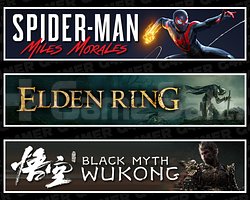 Spider Man Miles + Elden Ring + Black Myth Wukong