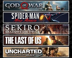 GOW + Miles + Sekiro + TLOU1 + Uncharted