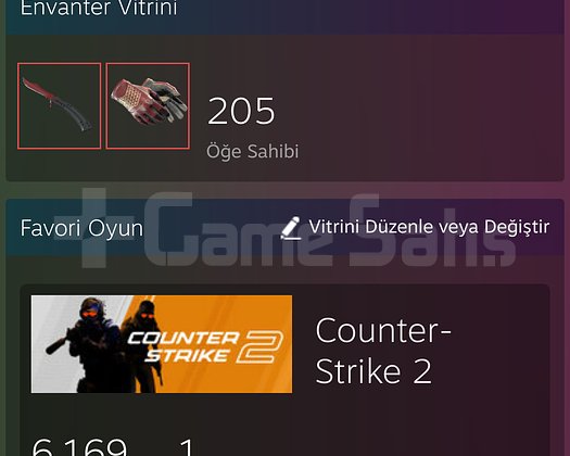 FACEİT Lİ 45 K ENVANTERLİ MAİNLİK HESAP