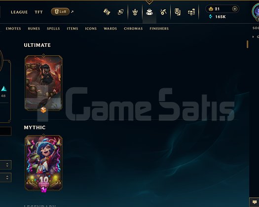 EUW | 208 SKİN | ELMAS 1
