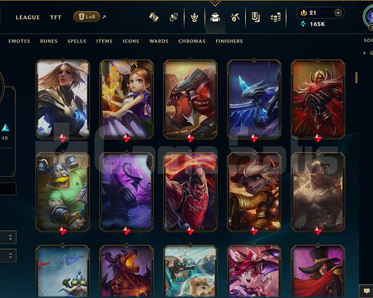 EUW | 208 SKİN | ELMAS 1