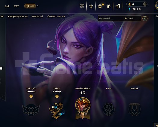 EUW Unranked | 3 Kostüm - 50 Hero | Ranked Ready