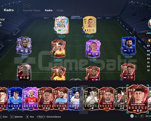 FC26 İCON RONALDO İYİ KADRO 3.5M COİNSLİ DİV2HESAP