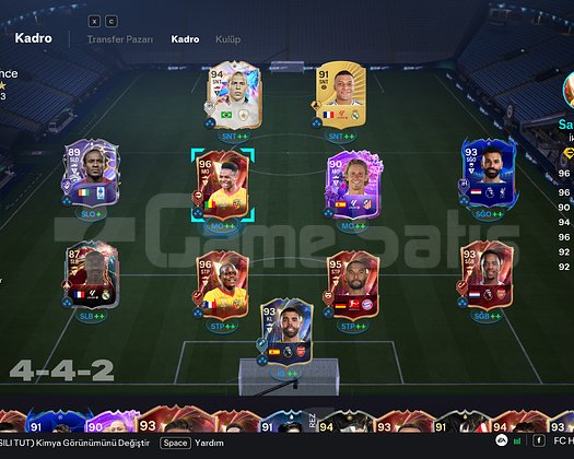 FC26 İCON RONALDO İYİ KADRO 3.5M COİNSLİ DİV2HESAP