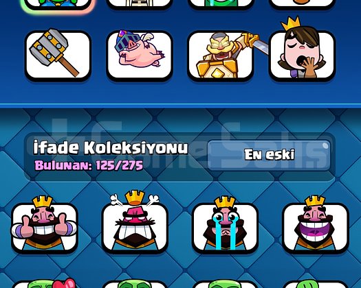 11K Kupalı Emek CR Hesabı | Seviye 61 | Güvenilir