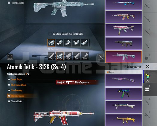 BUZ M4 - 6SV + S12K - 4SV + 1 MARERİAL