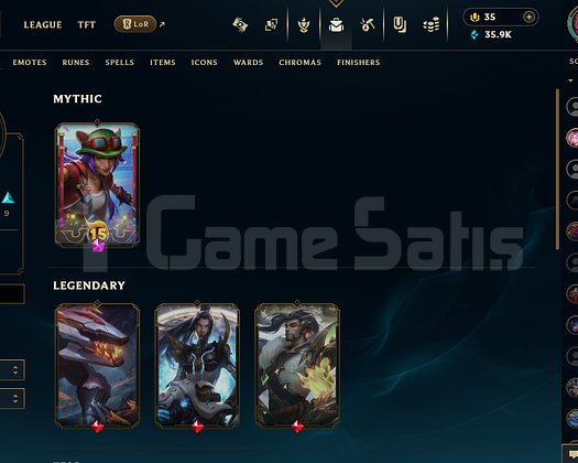 Lol acil satılık hesap