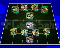 3180kg 106 CANNAVARO + 104 RONALDINHO + 104 LAW