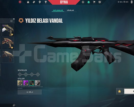 VALORANT FULL HESAP BANDIT+ARES YOK SADECE