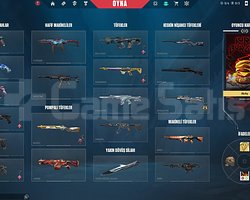 VALORANT FULL HESAP BANDIT+ARES YOK SADECE