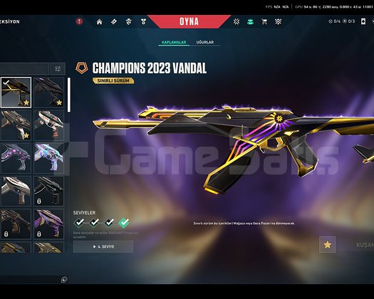 VALORANT 85K+ VP skin li Hesap