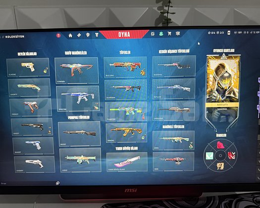 Beta Bıçaklı Dolu Skinli Valorant Hesabı