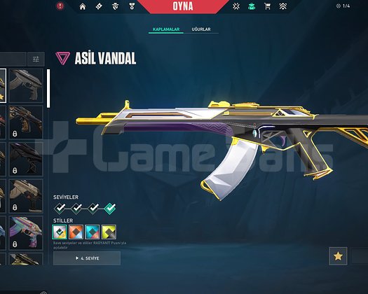 323+LEVEL ASİL VANDAL - ASİL CLASSİC DOLU HESAP!