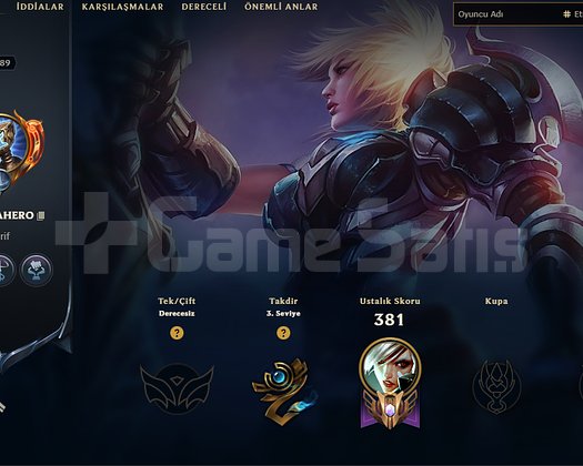 MÜZELİK 1. SEZON HESABI ORJİNAL CS RİVEN Lİ TEMİZ