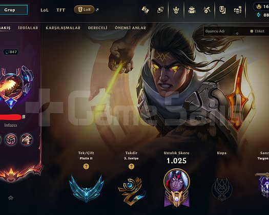 847 LEVEL 202 KOSTÜM 1.7 MİLYON VARUS