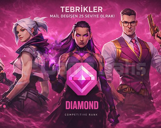 TR+24LVL+DIAMOND2+YUKSEK MMR!