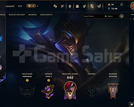 EUW | 164 SKİN | UNRANKED