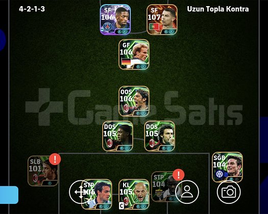 Efsane efootbal hesabı