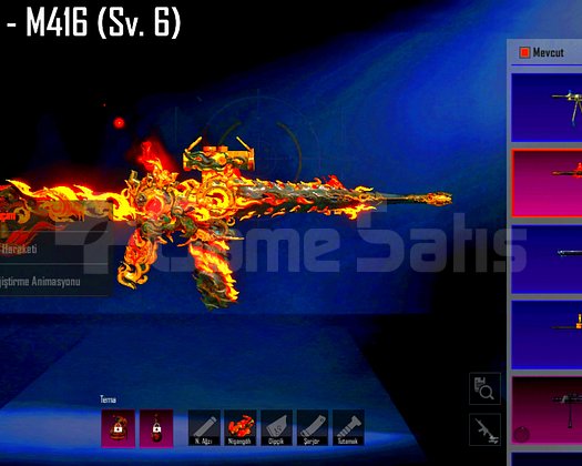 Kızıl Gökbıçağı M416 Sv6 | 19 Upgrade | koleksiyon