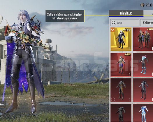 Pubg Mobile 140 destansı 65koleksiyon