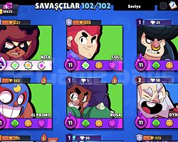 ŞÖHRET 2 - TÜM KARAKTERLER AÇIK +BRAWL PASS PLUS
