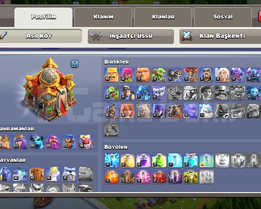 16 lvl belediye savunma ve diğer yükseltmeler full