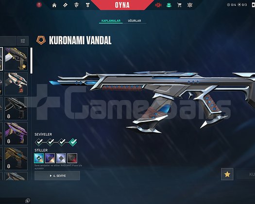 KURONAMİ VANDAL VE SİHİRÇAKILI DOLU TR HESAP