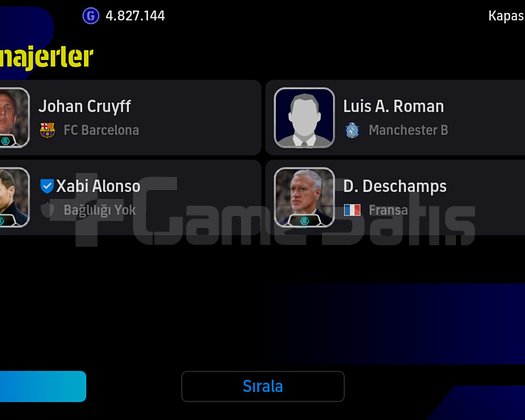 105 batistuta 106 cruyf 105palmer 3207 KG