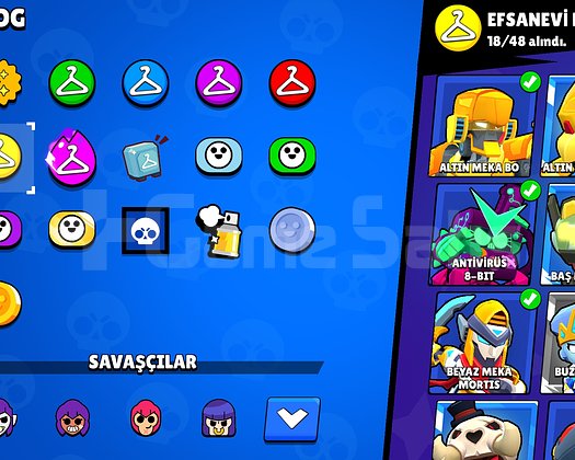 BRAWL STARS EFSANEVİLİ KOSTÜM ACİL SATIŞ