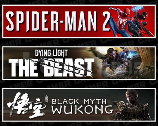 Spider-Man 2 + DY The Beast + Black Myth Wukong