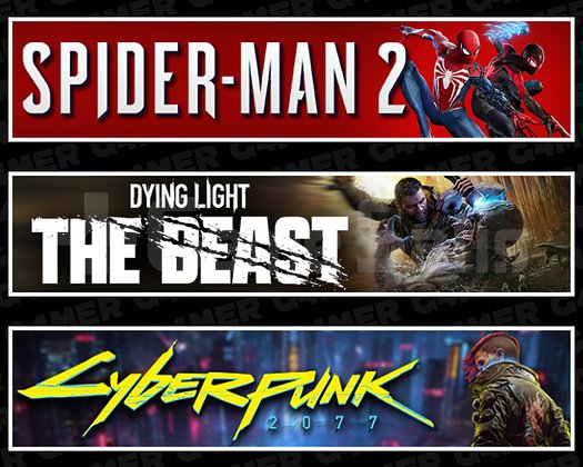 Spider-Man 2 + DY The Beast + Cyberpunk 2077