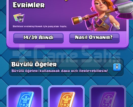 Clah royal hesap acilll