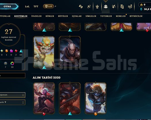 EUW ZÜMRÜT 4 65 WR +30 -10 - PULSEFIRE EZREAL